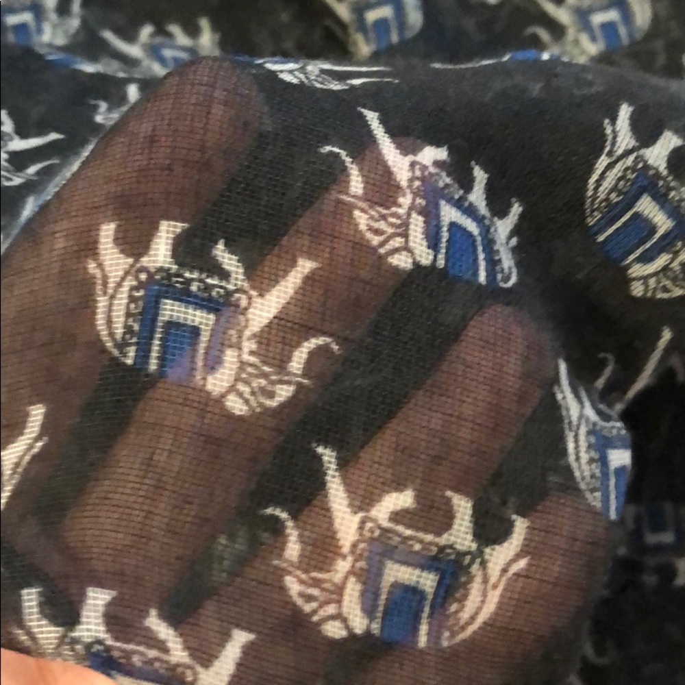 Elephant sheer printed scarf - Picture 2 of 2